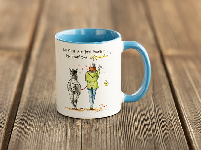 Tasse blau